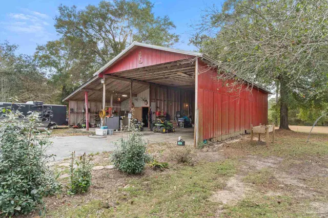 a view of pool with mountain view