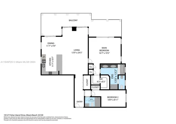$15,000 | 19127 Fisher Island Drive, Unit 19127, Miami Beach, FL 33109