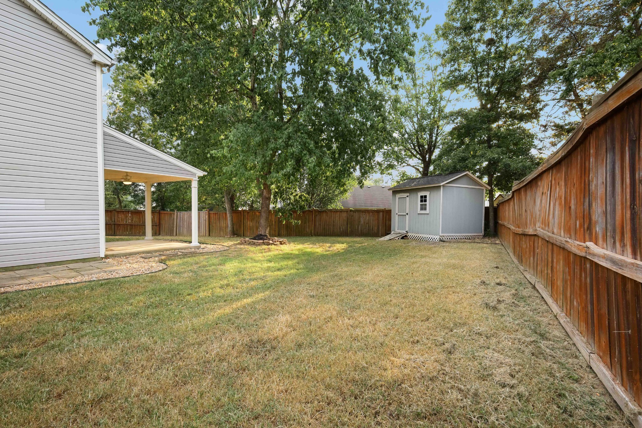 2201 Cardiff Lane Mount Juliet, TN 37122 - Photo 12 of 47 a view of a house with a backyard