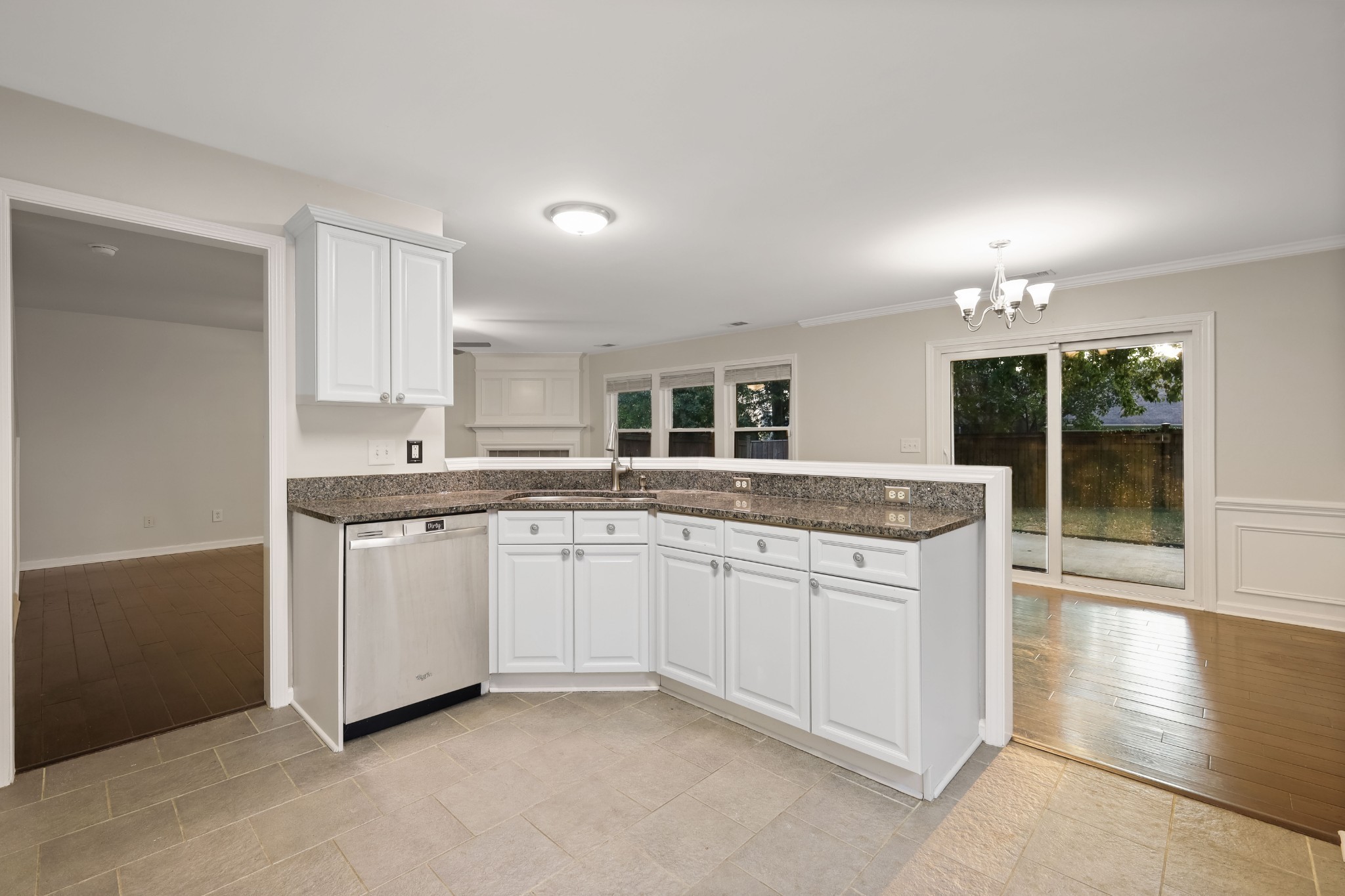 2201 Cardiff Lane Mount Juliet, TN 37122 - Photo 23 of 47 a kitchen with granite countertop a sink and cabinets