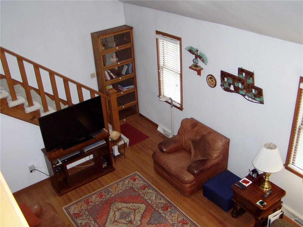 260 Sanitarium Road Washington, PA 15301 - Photo 13 of 25 Living Room as seen from the second floor hallway