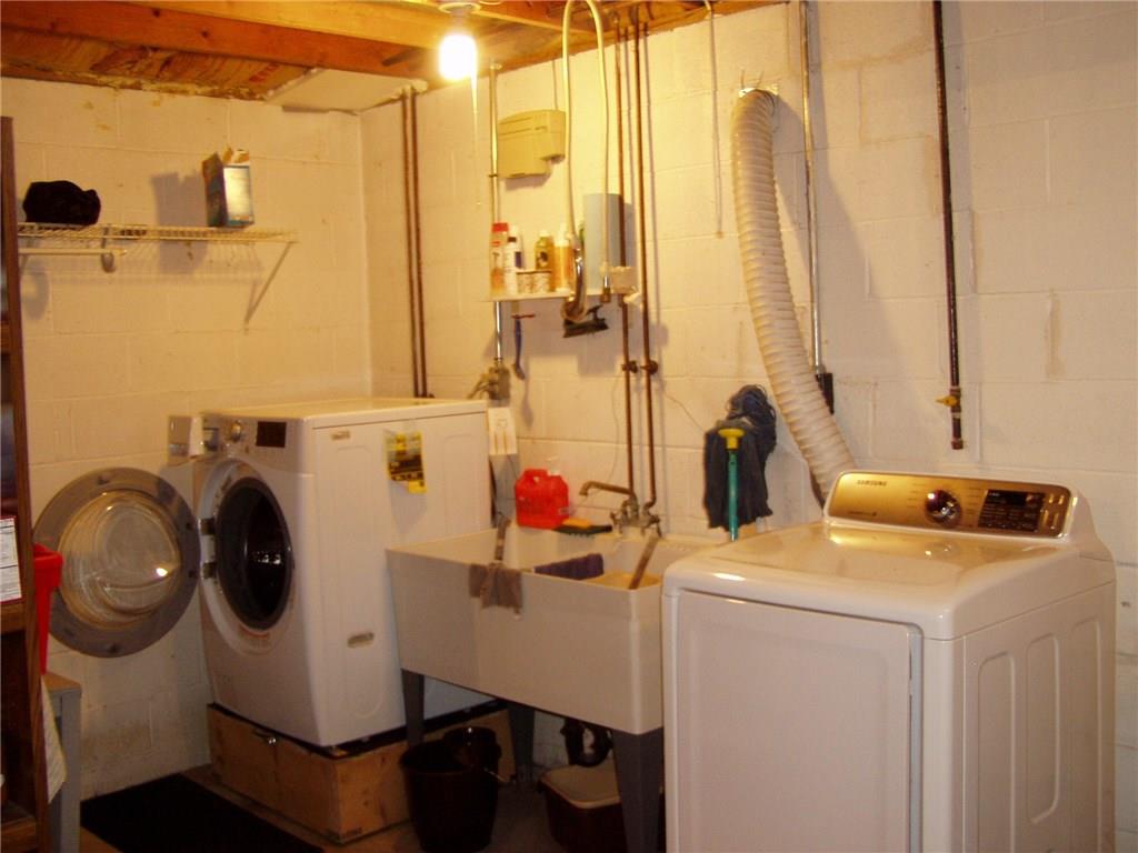 260 Sanitarium Road Washington, PA 15301 - Photo 21 of 25 Basement Laundry
