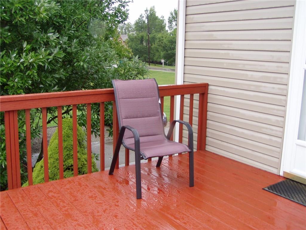 260 Sanitarium Road Washington, PA 15301 - Photo 22 of 25 Deck off the dining Room overlooks the large Fenced in yard