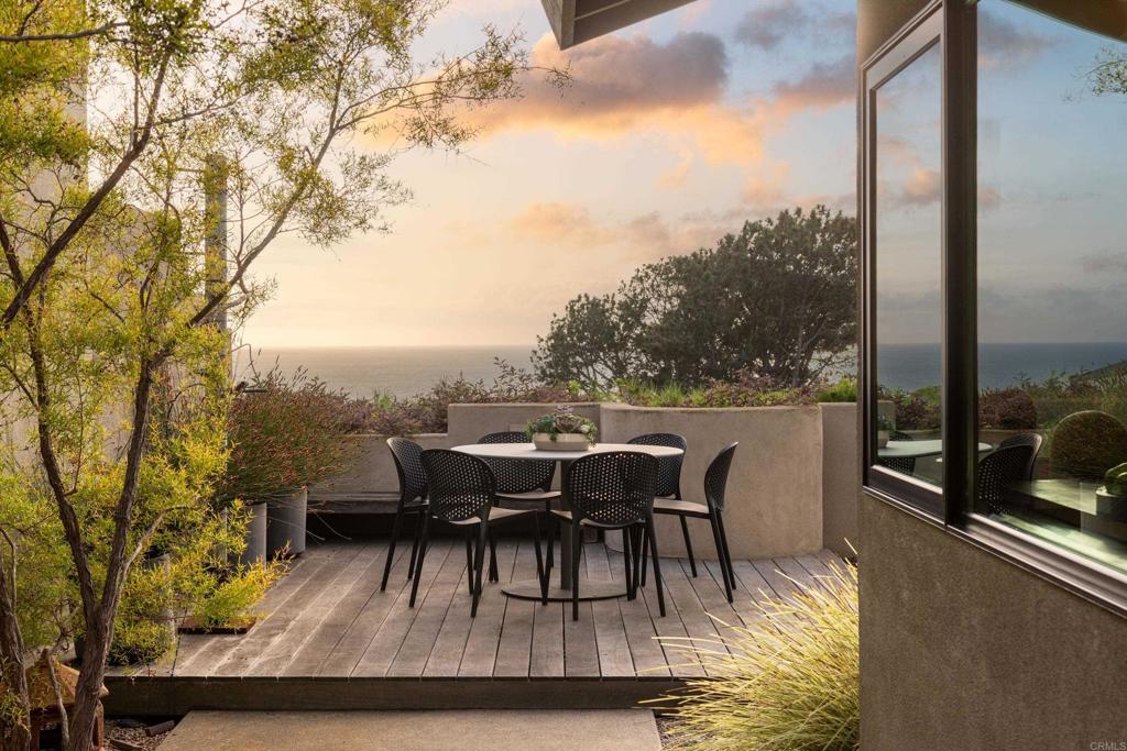 14014 Rue D Antibes Del Mar, CA 92014 - Photo 37 of 46 a view of a terrace with furniture and stove