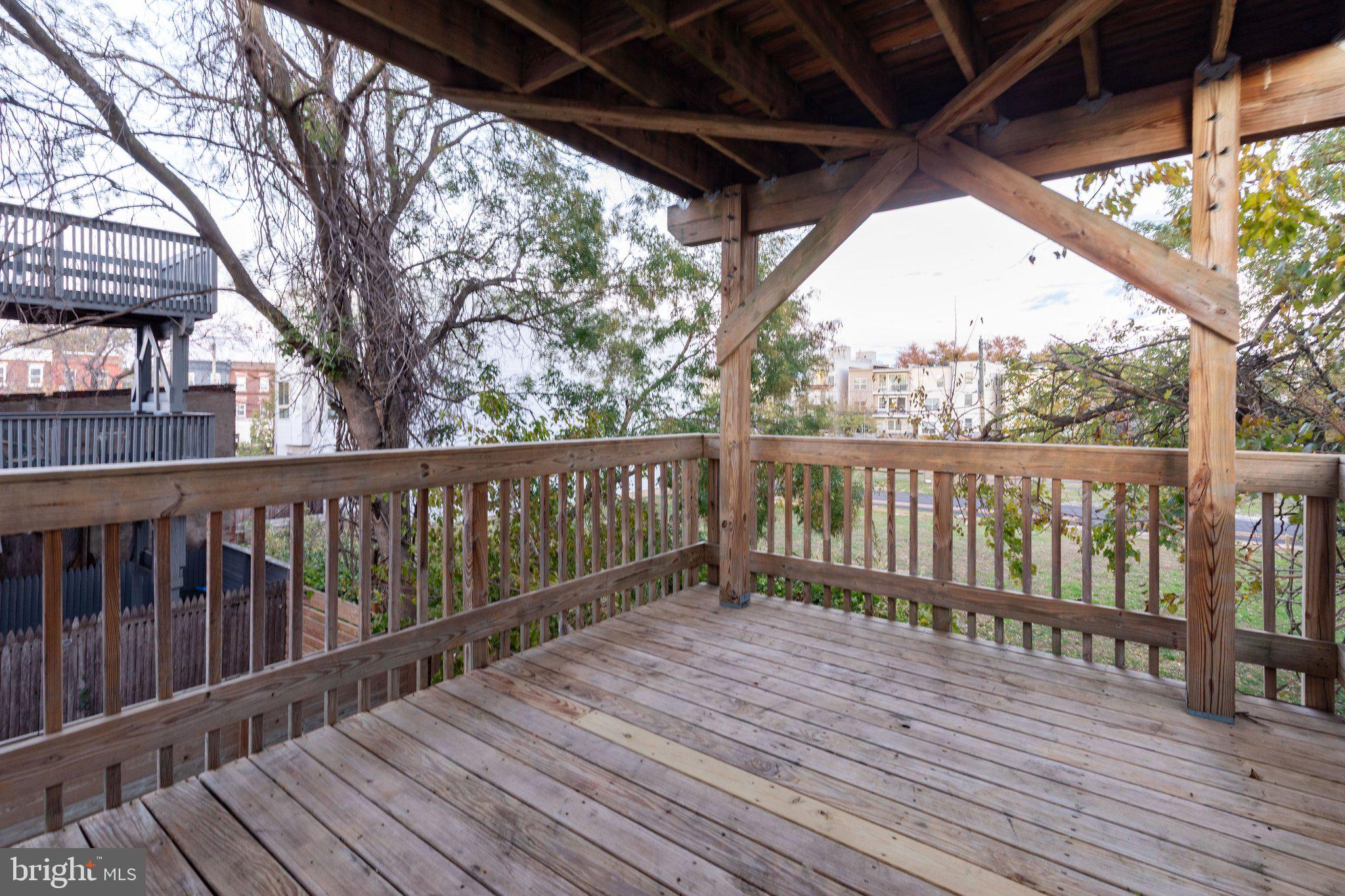 1931 North Uber Street, Unit 1 Philadelphia, PA 19121 - Photo 25 of 26 a view of balcony with wooden floor