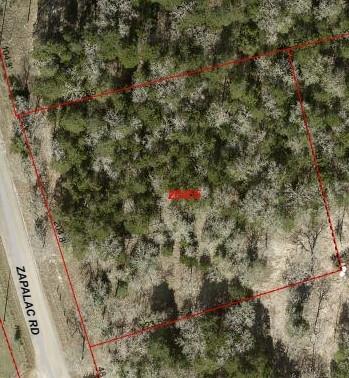 Tbd Lot 1 Tbd Road Smithville, TX 78957 - Photo 11 of 12 Aerial view of property's location with property boundaries highlighted