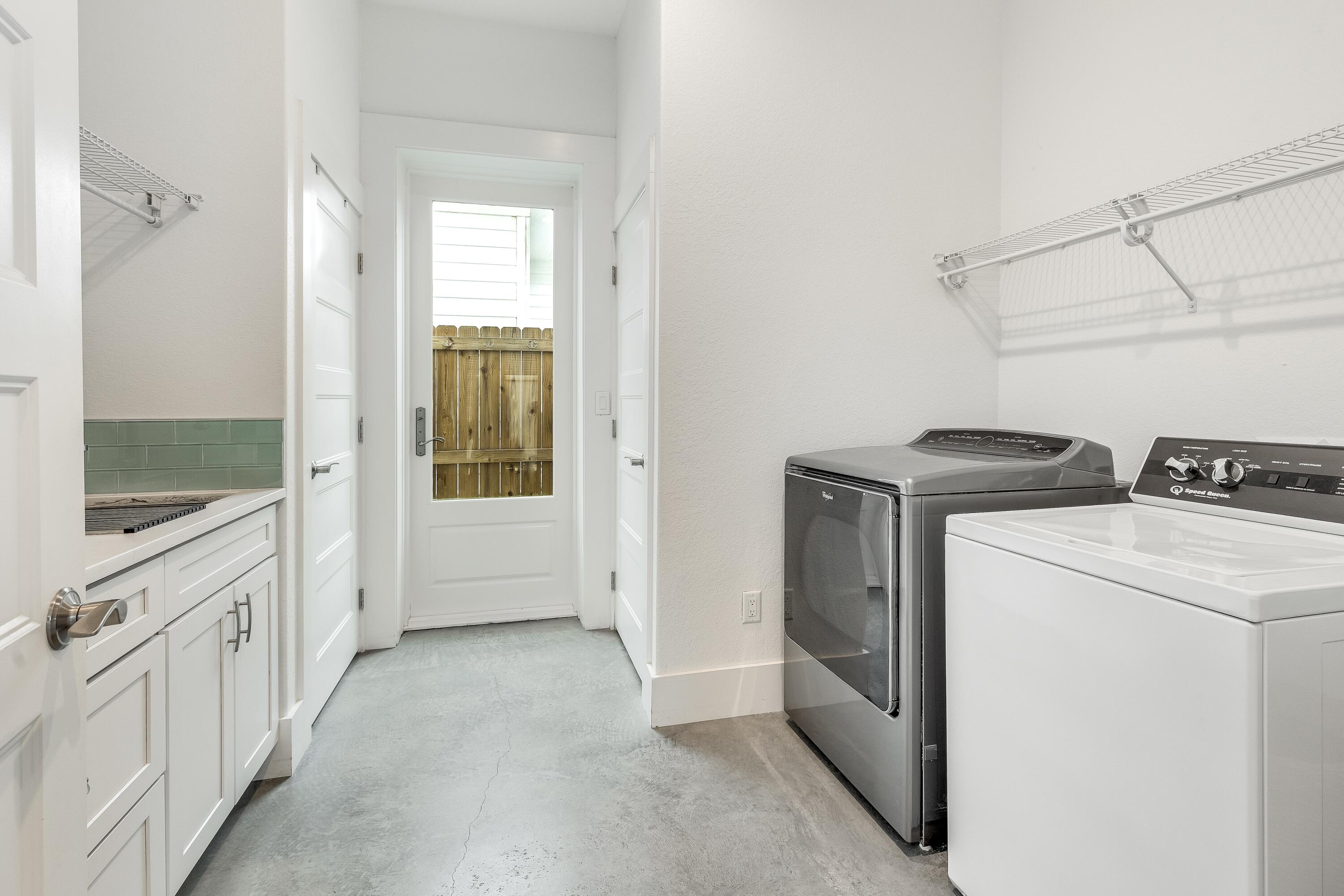 75 Barcelona Avenue Santa Rosa Beach, FL 32459 - Photo 21 of 41 a view of utility room and washer and dryer