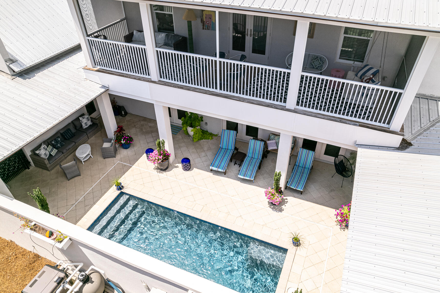 75 Barcelona Avenue Santa Rosa Beach, FL 32459 - Photo 29 of 41 a view of deck with a large window
