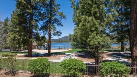 a view of swimming pool with a yard