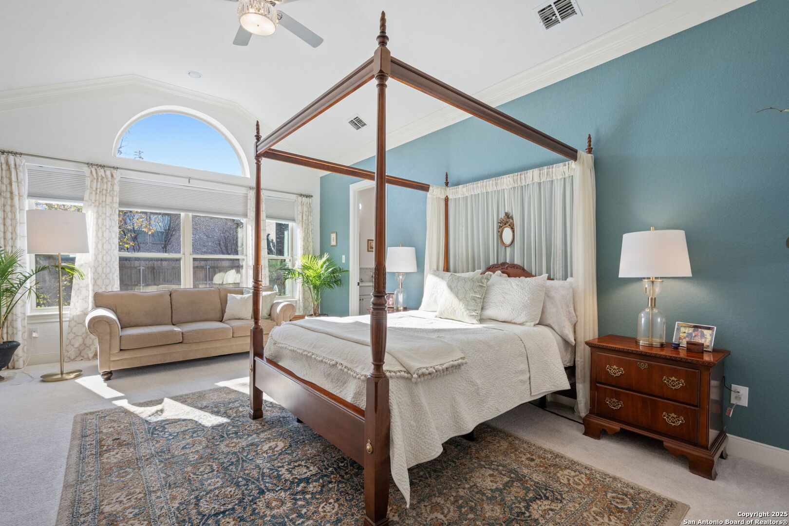 28827 Pfeiffers Gate Fair Oaks Ranch, TX 78015 - Photo 6 of 36 a bed room with a bed and a couch
