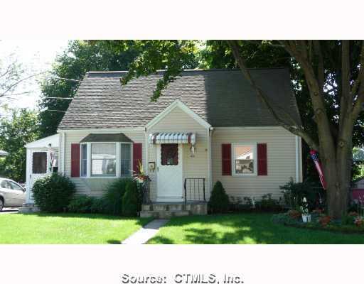 49 Westover Road New Britain, CT 06053 - Photo 1 of 1 Exterior Front. Charming Cape with Lovely Yard-- 49 Westover Road, New Britain, CT