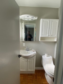 15500 Wolf Road Orland Park, IL 60467 - Photo 14 of 24 a bathroom with 2 sink and a mirror