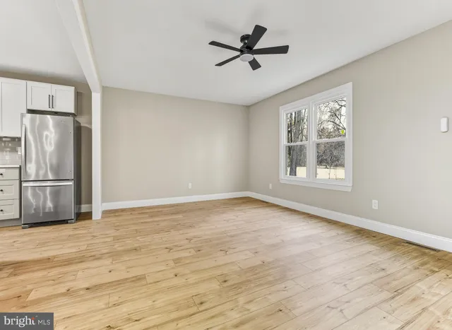 a view of empty room