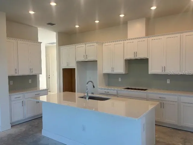 a view of empty room