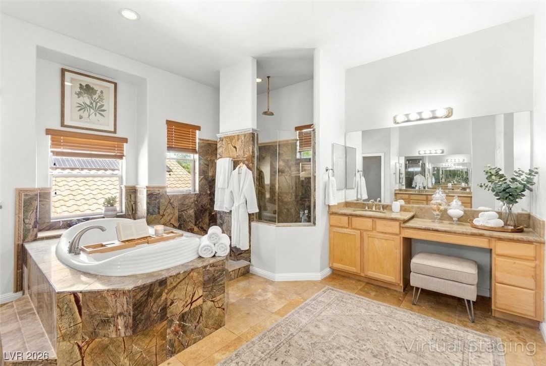 6128 Rabbit Track Street Las Vegas, NV 89130 - Photo 26 of 50 Primary Bathroom