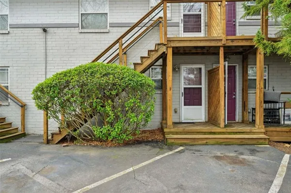 a house with a outdoor space