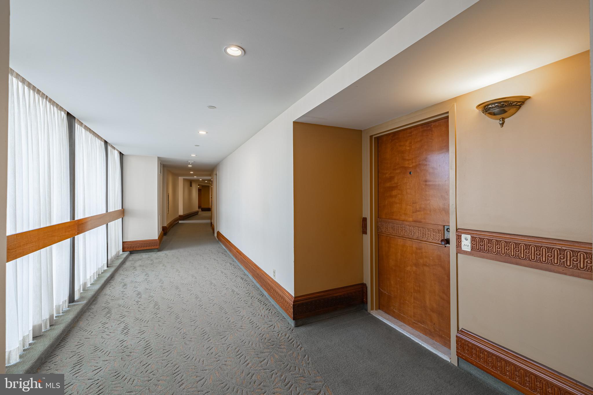 1101 South Arlington Ridge Road, Unit 704 Arlington, VA 22202 - Photo 21 of 70 a view of hallway with stairs
