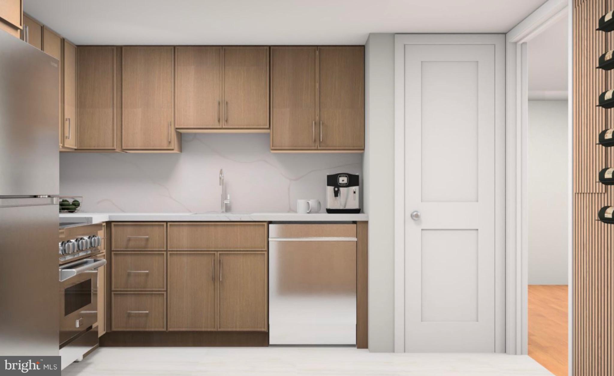 1101 South Arlington Ridge Road, Unit 704 Arlington, VA 22202 - Photo 68 of 70 a kitchen with a sink cabinets and appliances