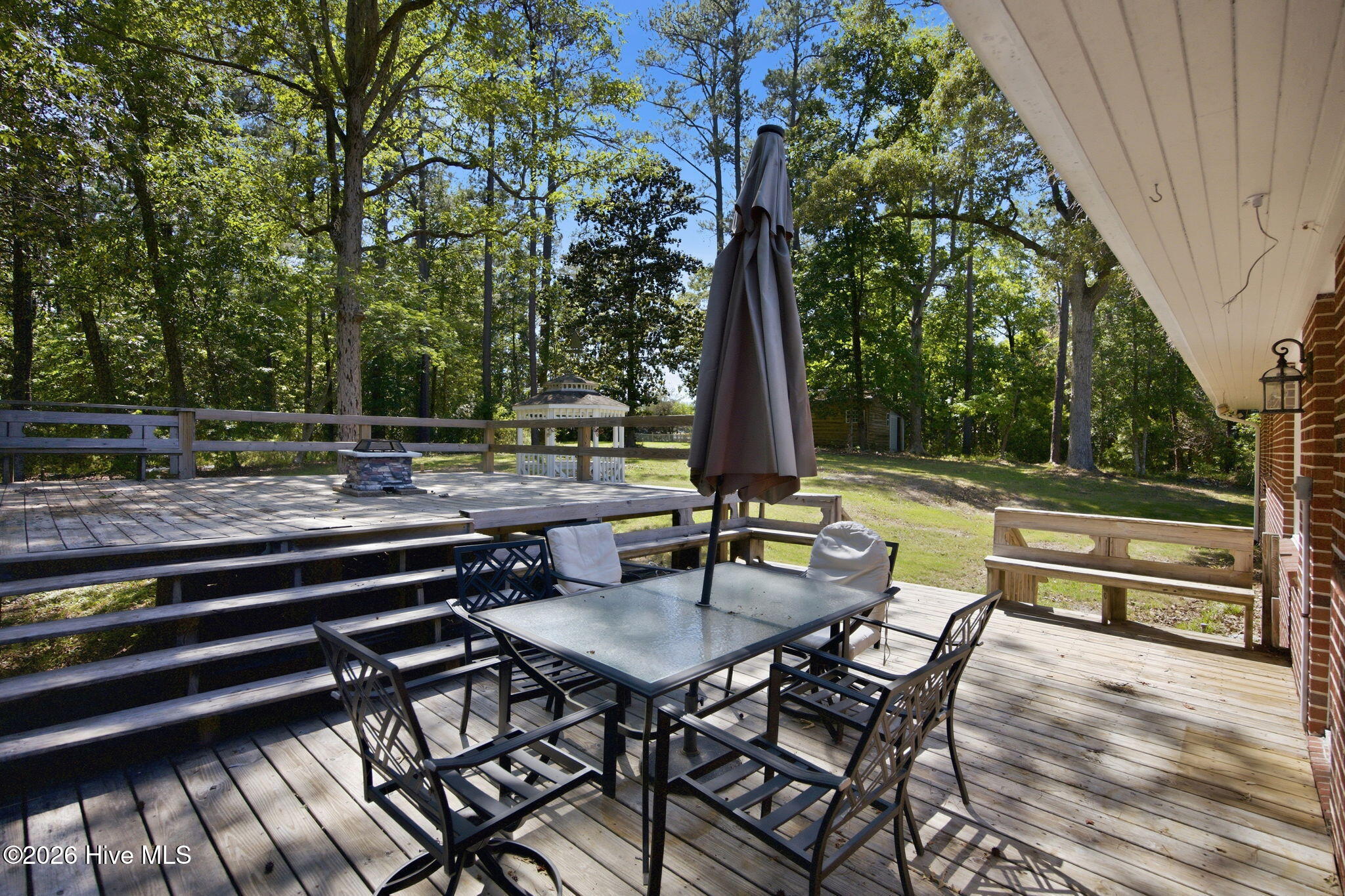302 Copas Road Southwest Shallotte, NC 28470 - Photo 5 of 32 Deck & backyard