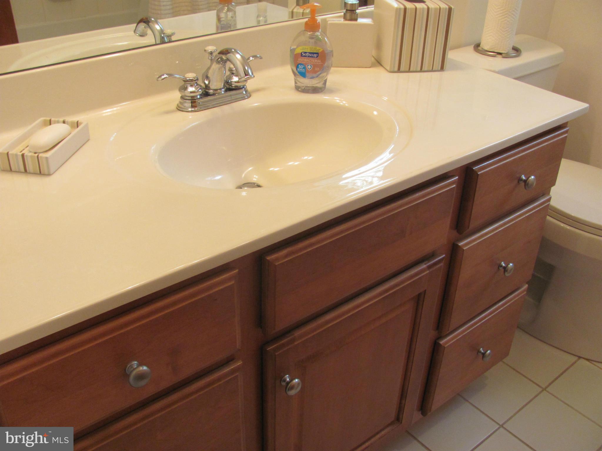 3645 Langrehr Road Baltimore, MD 21244 - Photo 21 of 25 a bathroom with a sink and a mirror