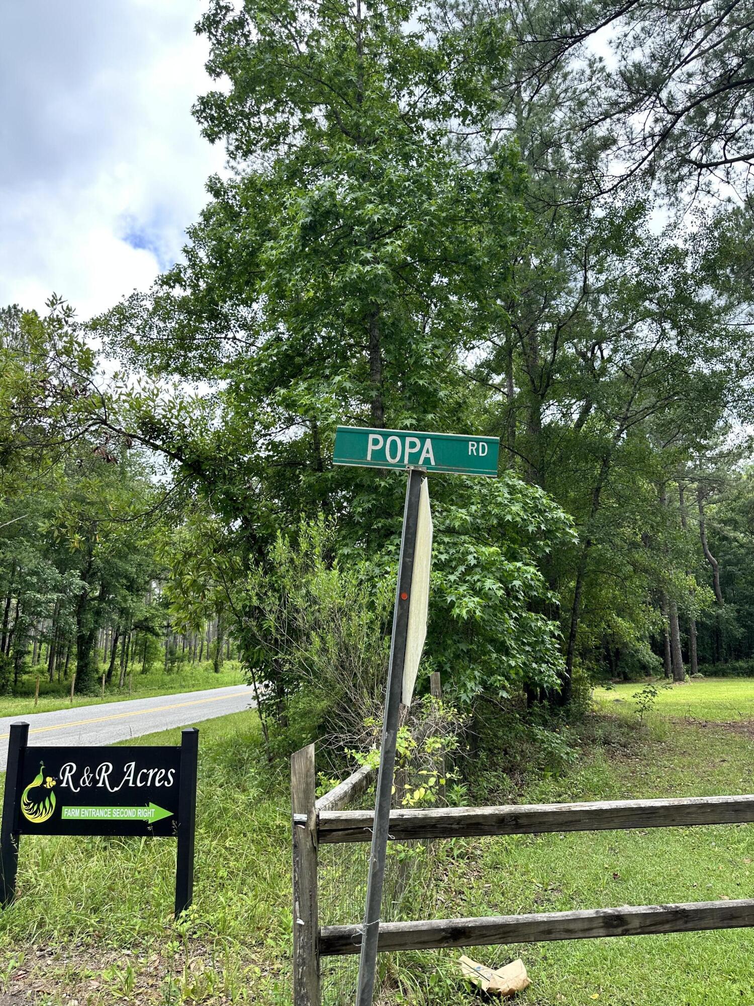 0 Popa Road Jamestown, SC 29453 - Photo 3 of 19 Road sign