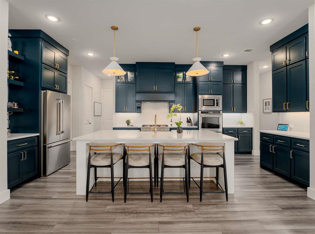 HUGE Central Command Hub Island Kitchen