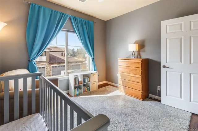 a view of bedroom and window