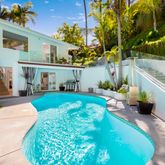 a view of a two chairs in patio