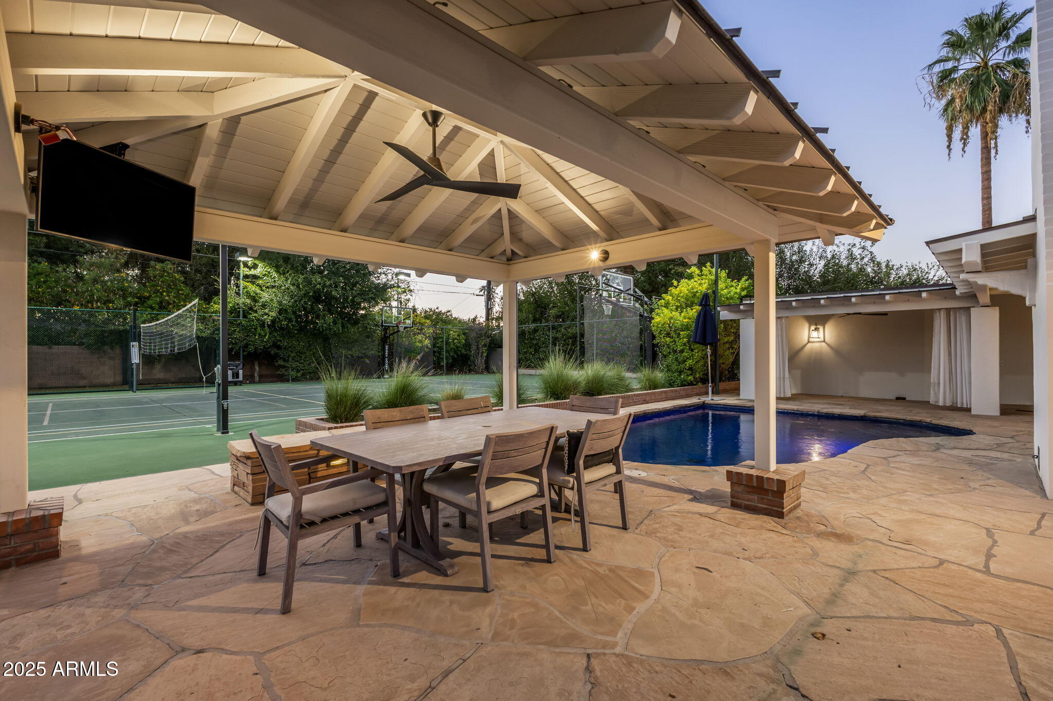 7030 North Wilder Road Phoenix, AZ 85021 - Photo 13 of 70 a view of outdoor space yard deck patio and outdoor kitchen