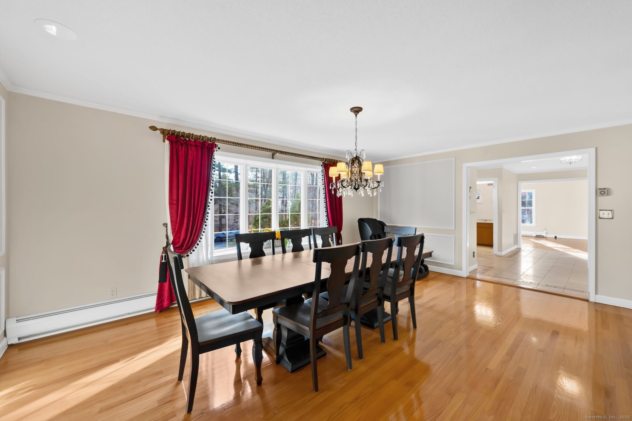 75 Arlen Way West Hartford, CT 06117 - Photo 14 of 39 a view of a dining room with furniture window and wooden floor