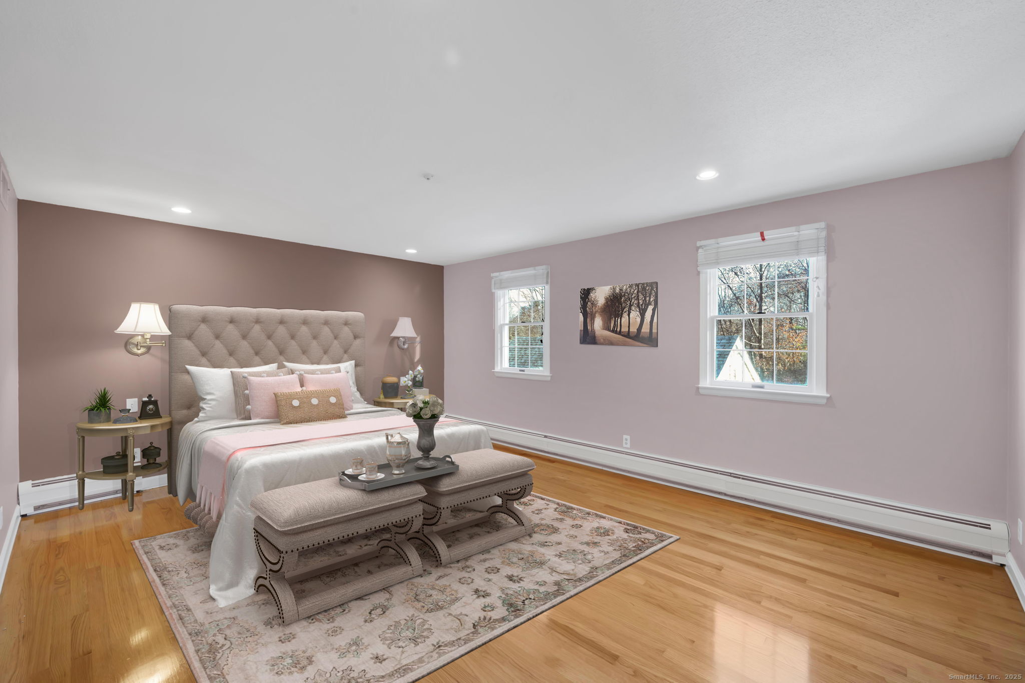 75 Arlen Way West Hartford, CT 06117 - Photo 22 of 39 a bedroom with a bed and a couch