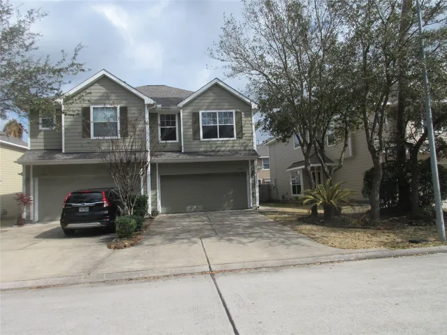 a house view with a outdoor space