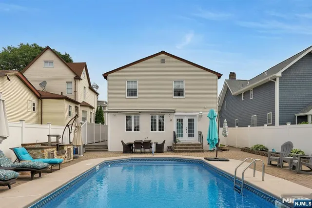 a view of a house with patio