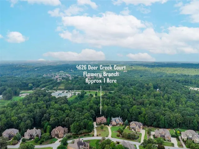 an aerial view of house with outdoor space