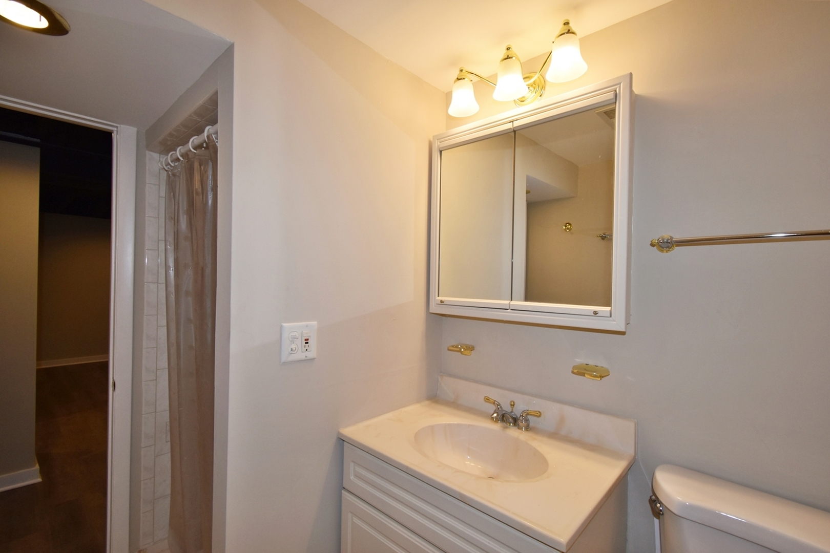 1191 Meadow Lane Elgin, IL 60123 - Photo 26 of 35 a bathroom with a sink vanity and a mirror