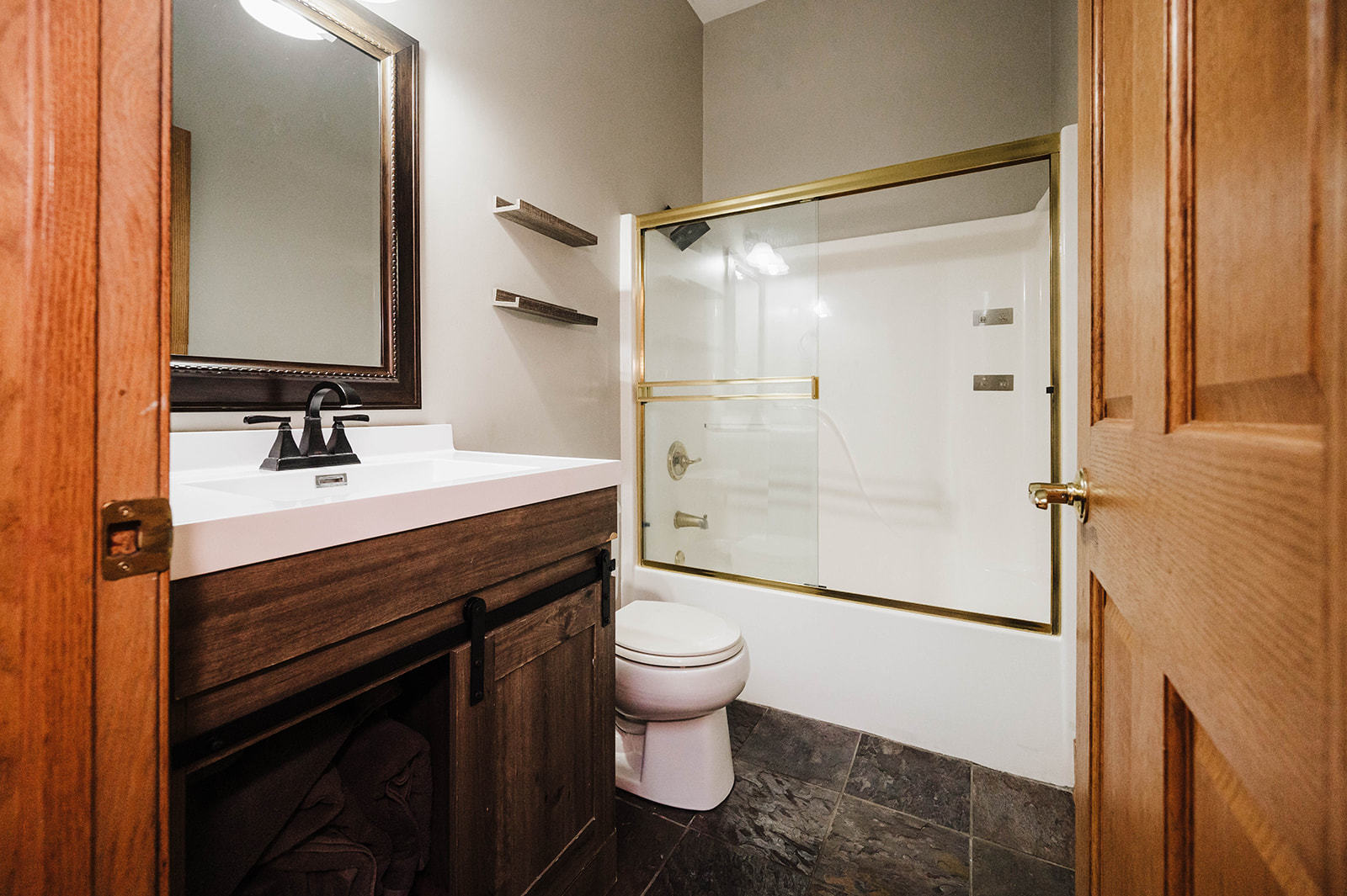 9S151 Granart Road Plano, IL 60545 - Photo 35 of 48 a bathroom with a sink and a mirror