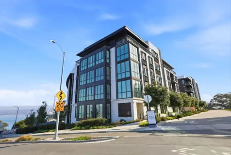 a view of street with buildings