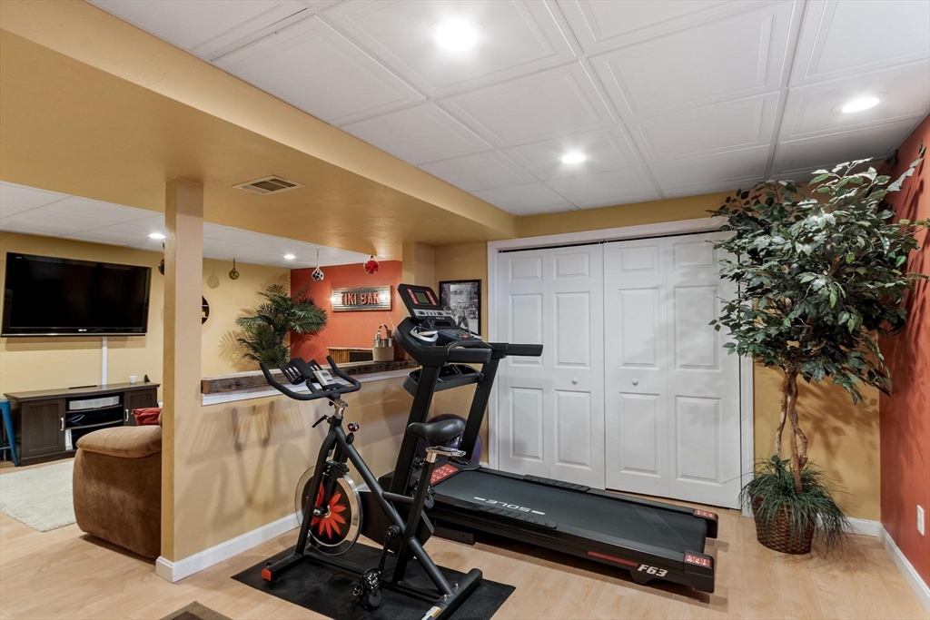 21 Potter Road Framingham, MA 01701 - Photo 34 of 42 a view of a room with gym equipment