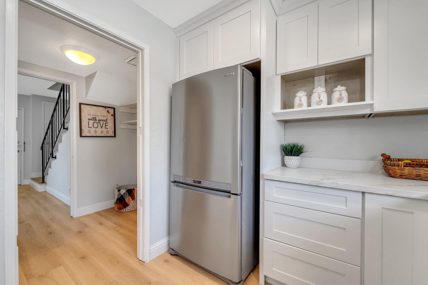 3424 Pisces Drive San Jose, CA 95111 - Photo 13 of 27 a kitchen with stainless steel appliances a refrigerator and a window