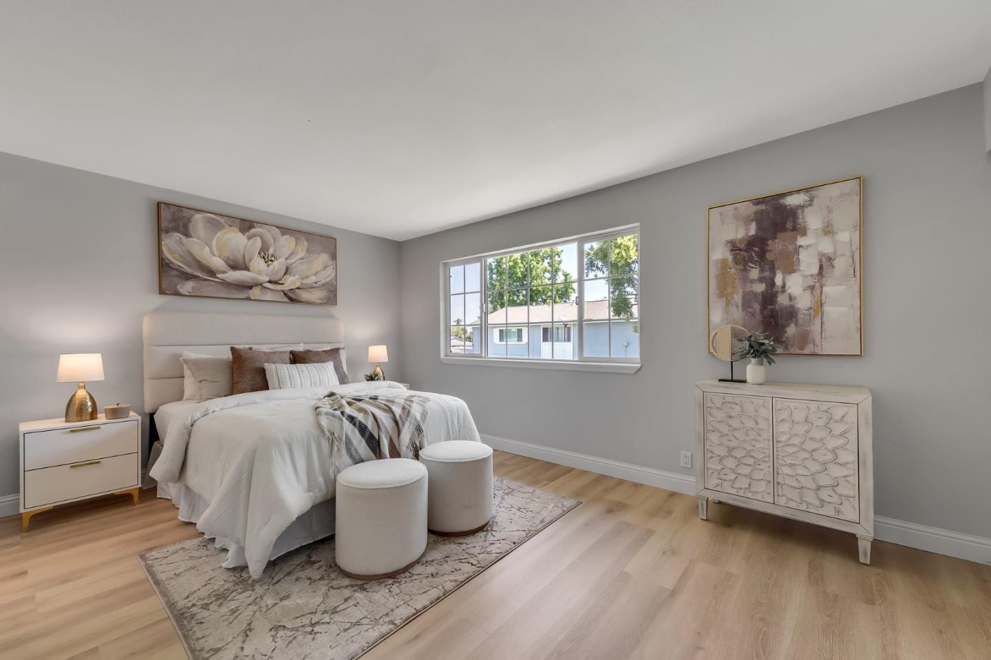 3424 Pisces Drive San Jose, CA 95111 - Photo 6 of 27 a bedroom with furniture and a window