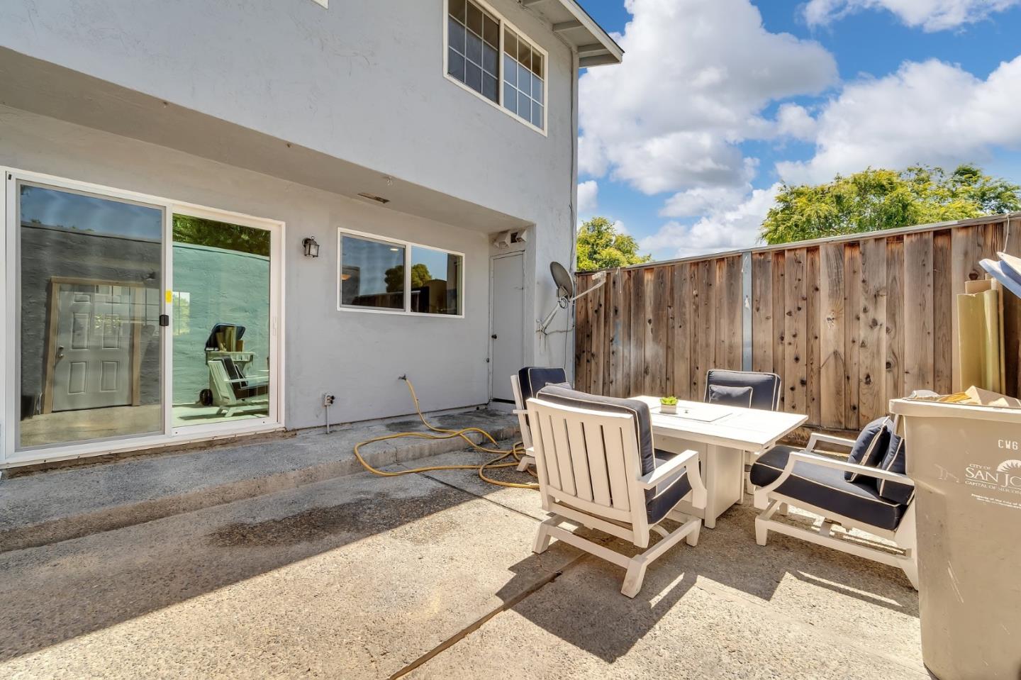 3424 Pisces Drive San Jose, CA 95111 - Photo 8 of 27 a view of backyard with a patio and outdoor seating