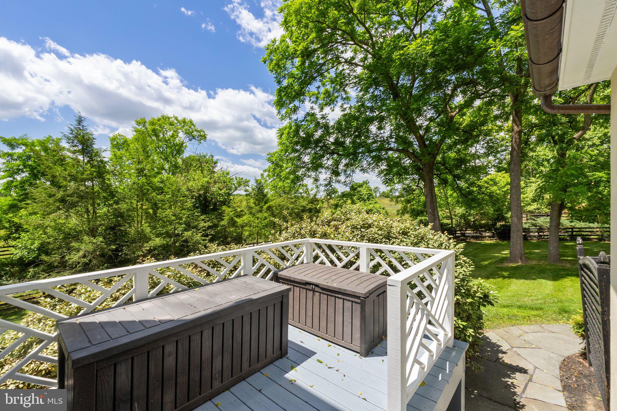 21056 Beaverdam Bridge Road Middleburg, VA 20117 - Photo 23 of 109 Deck Off from Back Entrance to Driveway