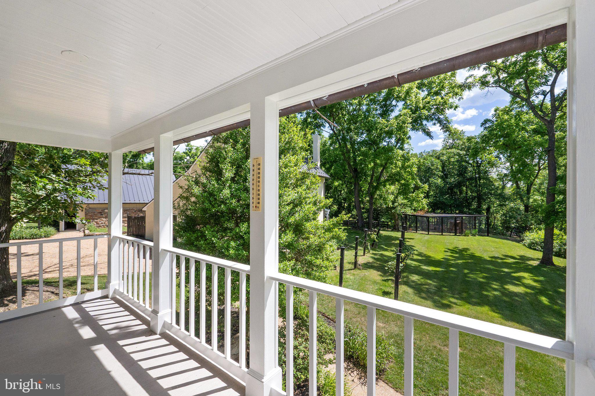 21056 Beaverdam Bridge Road Middleburg, VA 20117 - Photo 55 of 109 Balcony Off from Bedroom #4