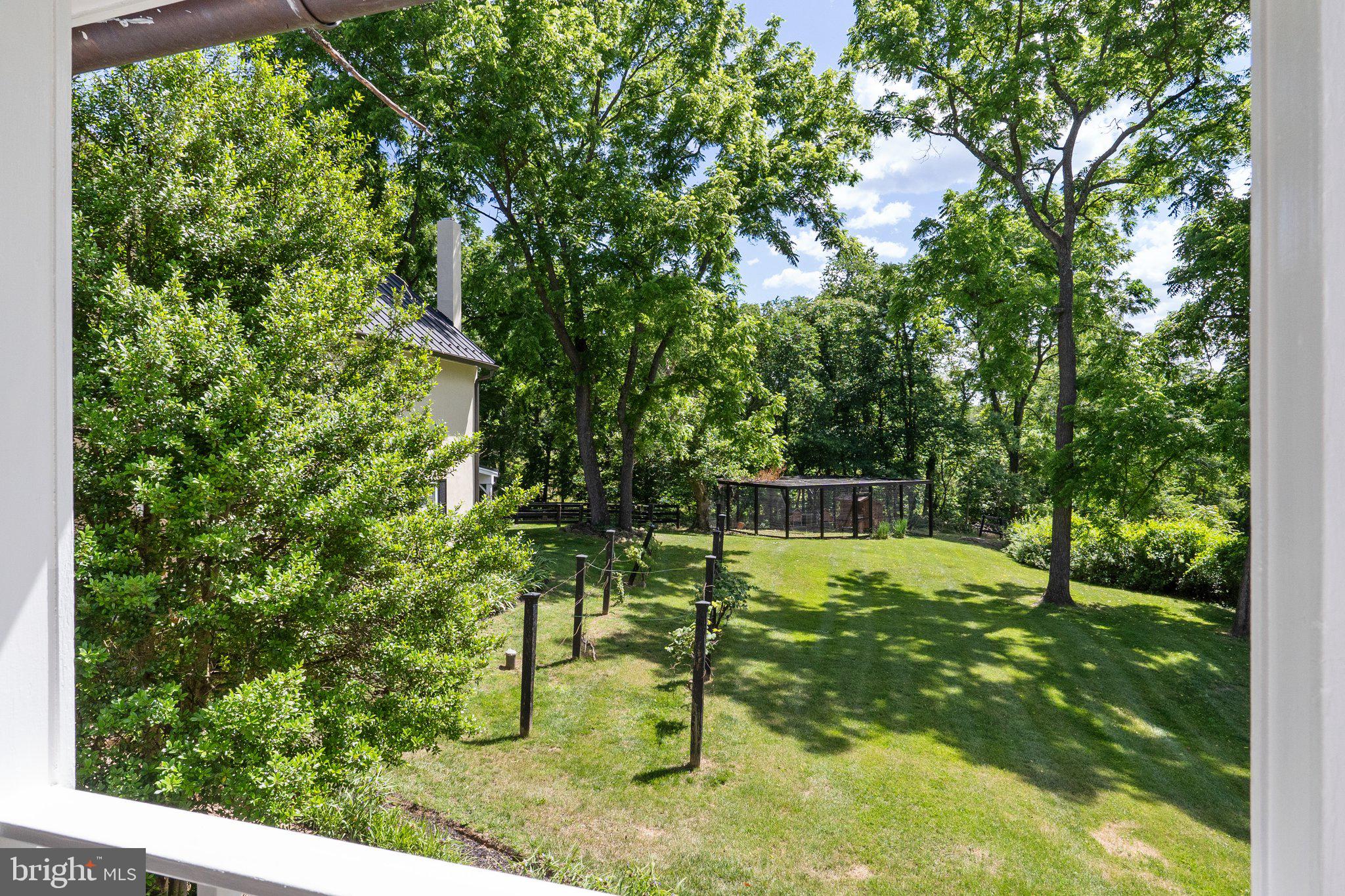 21056 Beaverdam Bridge Road Middleburg, VA 20117 - Photo 57 of 109 View of Garden / Lawn from Balcony Upper Level