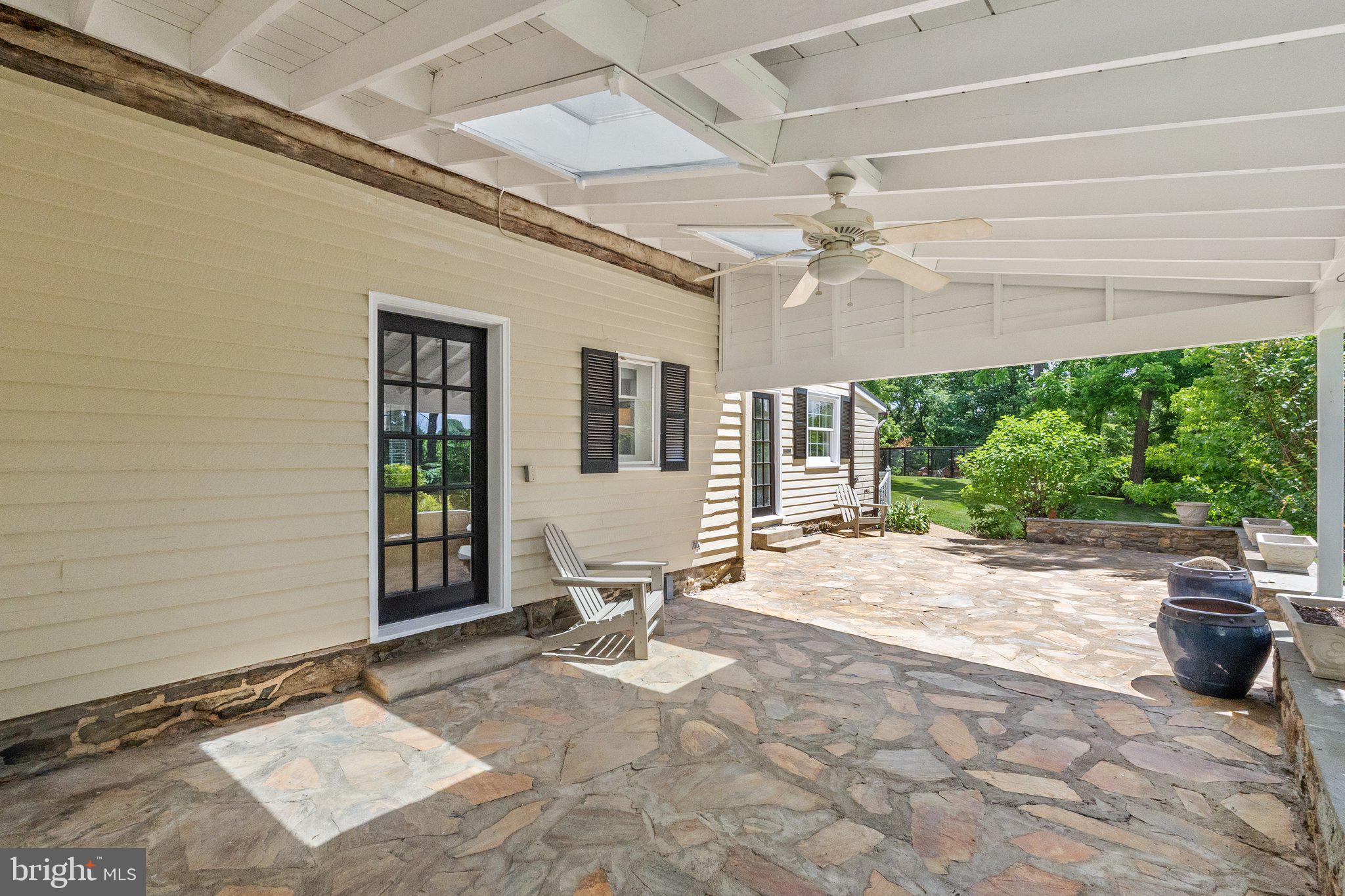 21056 Beaverdam Bridge Road Middleburg, VA 20117 - Photo 59 of 109 Large Covered Stone Patio