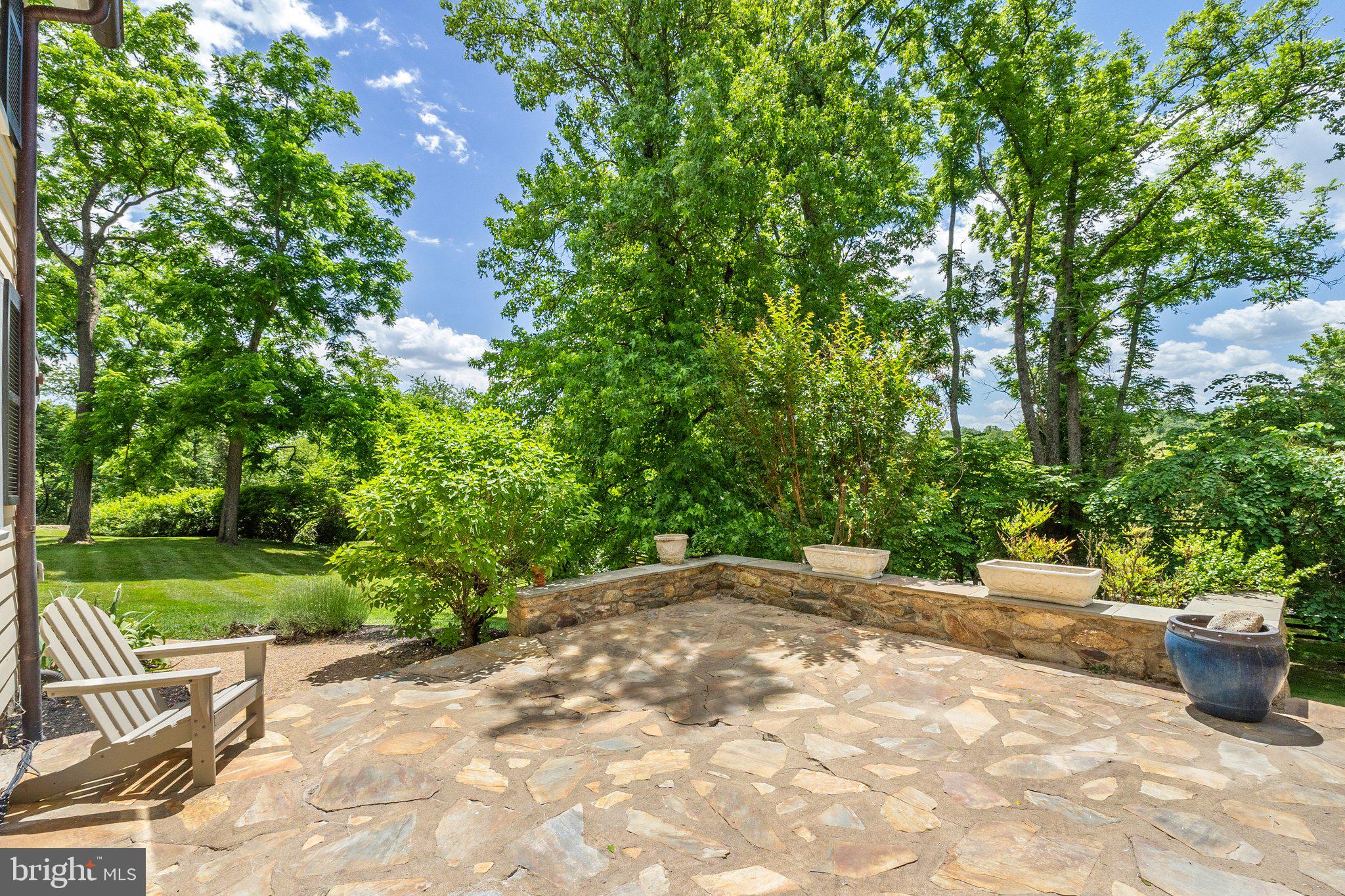 21056 Beaverdam Bridge Road Middleburg, VA 20117 - Photo 60 of 109 Large Stone Patio for Entertaining