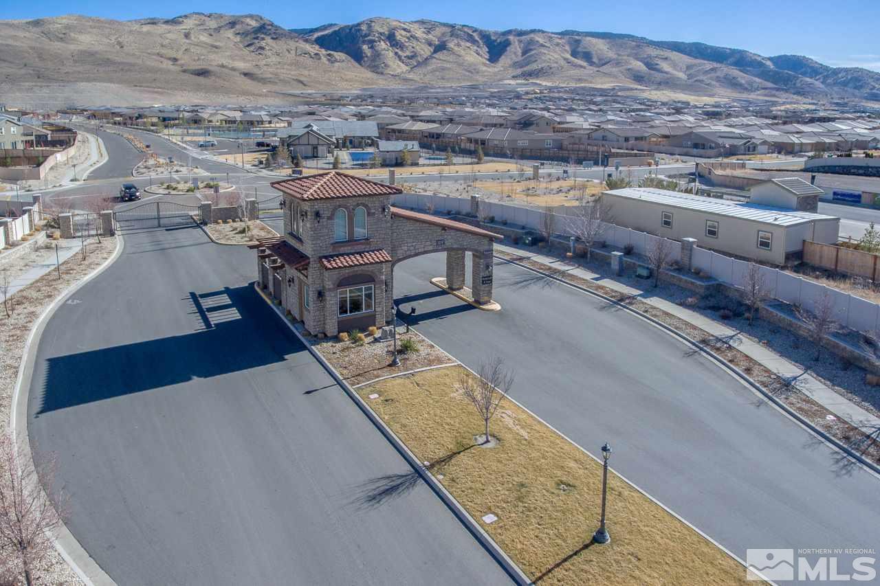 2930 Hasufel Way, Unit LOT #100 Reno, NV 89521 - Photo 7 of 19 an aerial view of residential houses with outdoor space