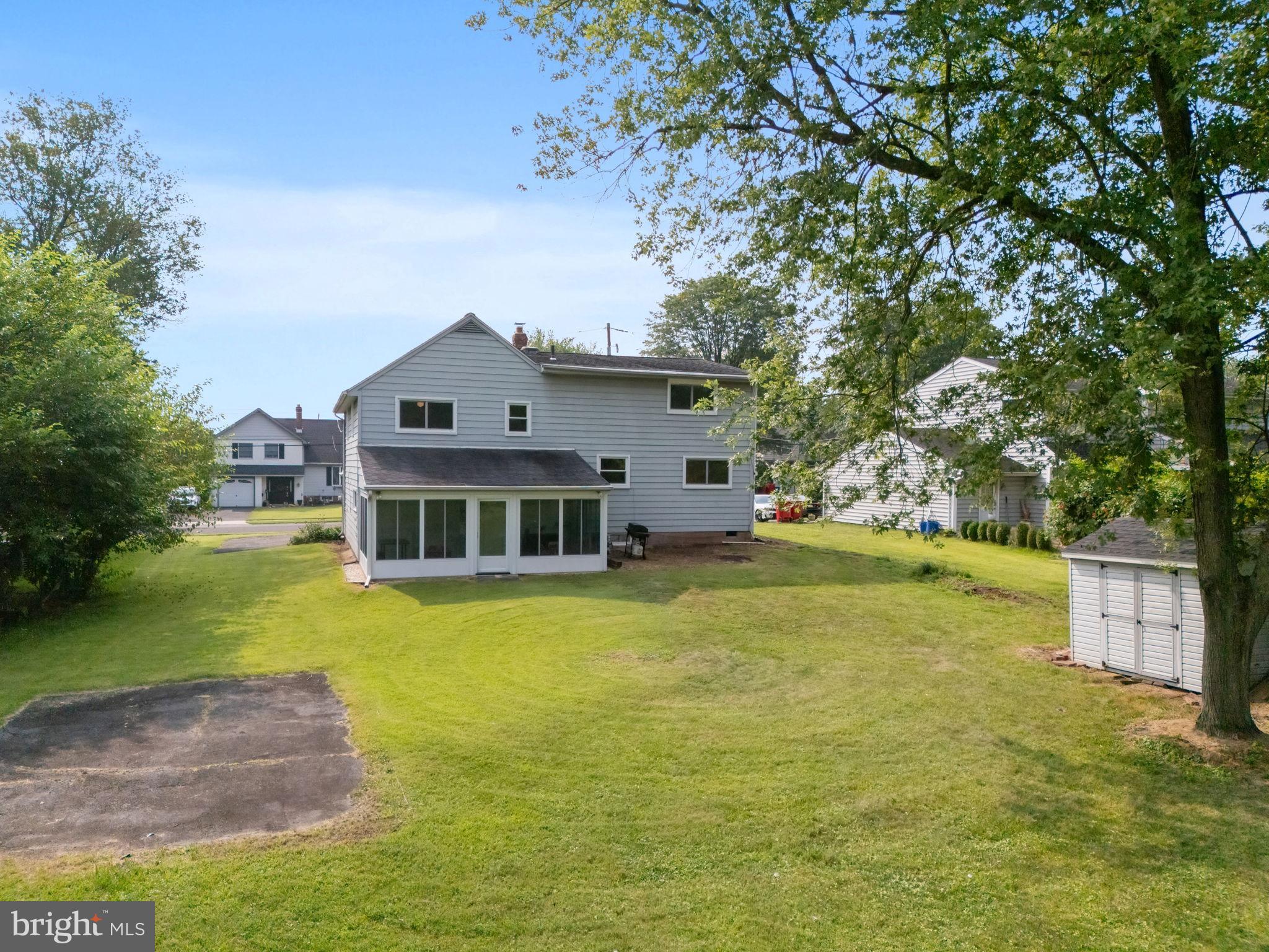 1001 Mueller Road Warminster, PA 18974 - Photo 4 of 39 Spacious backyard and a storage shed!