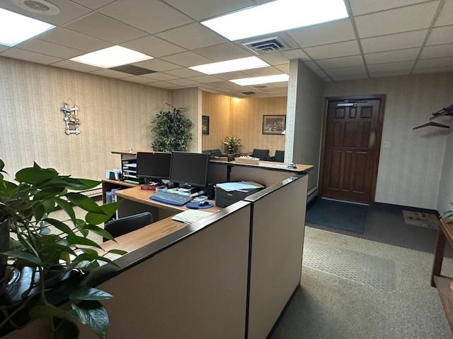 301 Chestnut Street Virginia, MN 55792 - Photo 3 of 31 Office area with a drop ceiling