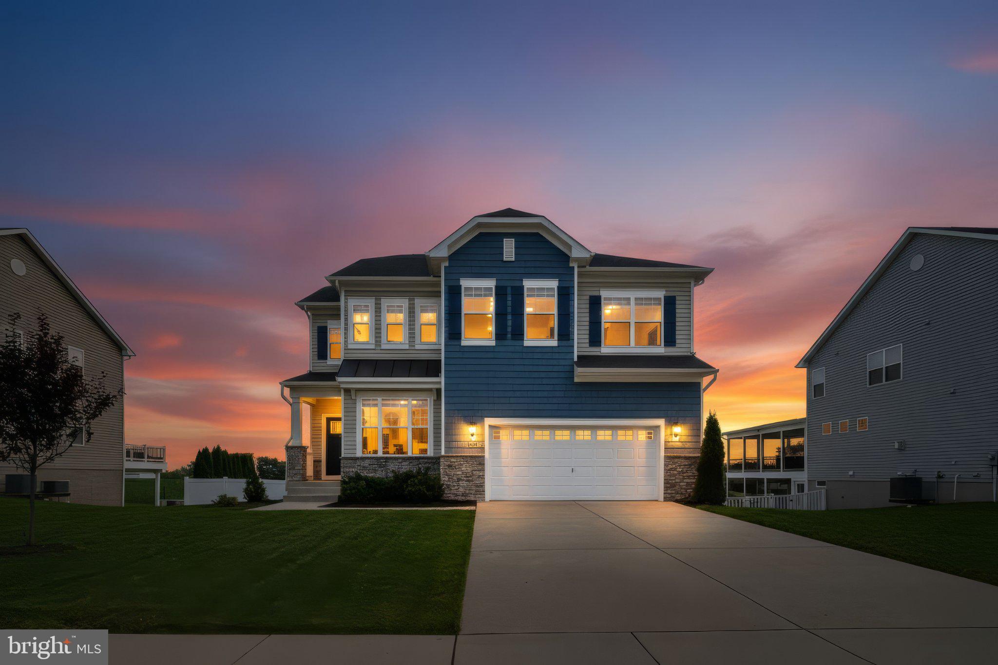 3607 Haven Farm Road Perry Hall, MD 21128 - Photo 1 of 67 Charming home at sunset glow.